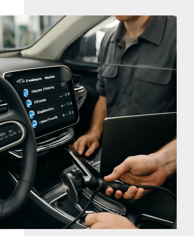 Установка приложений Geely для мультимедиа автомобиля в Орехове-Зуеве